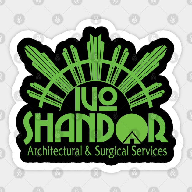 Ivo Shandor Architectural and Surgical Services Sticker by Meta Cortex